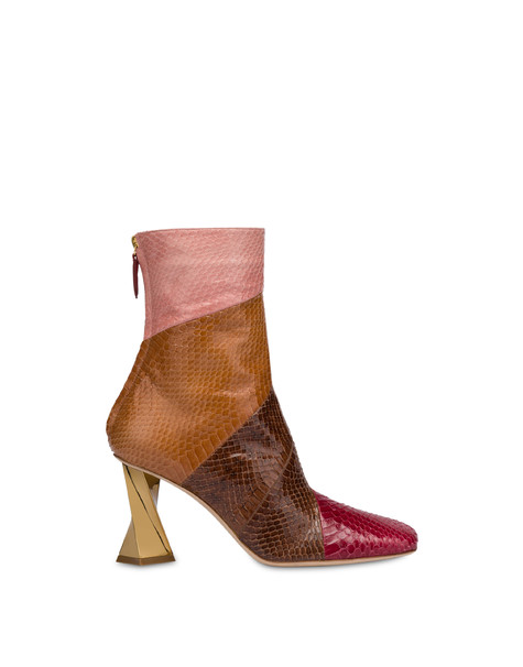Linz elaphe ankle boots WINE/SACHER/WAFER/OLD ROSE