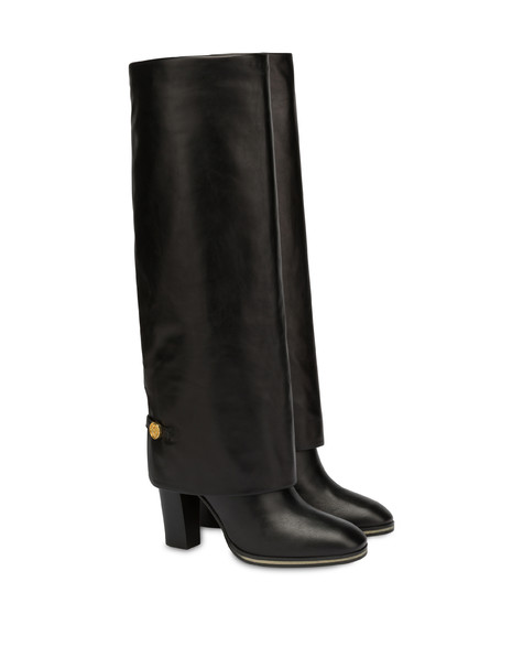 Marne nappa calf leather boots BLACK