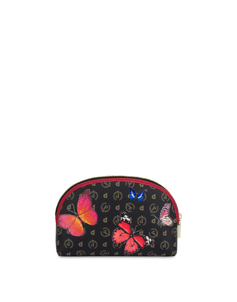 Pouch Heritage Butterfly Collection NERO/ROSSO