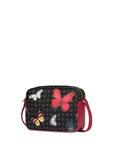 Borsa a tracolla Heritage Butterfly Collection NERO/ROSSO