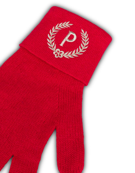 Wool gloves RED
