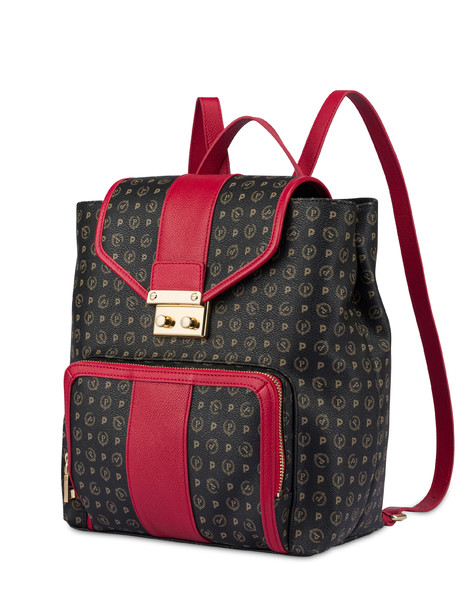 Zaino Heritage Logo Classic NERO/LACCA