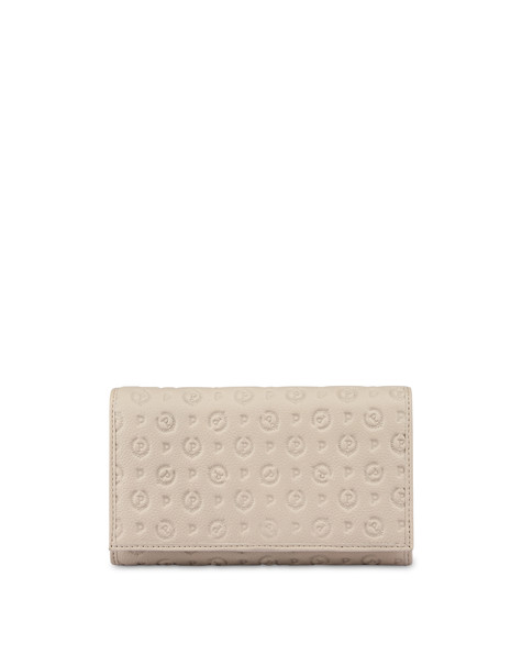 Heritage Logo Embossed Wallet Ivory