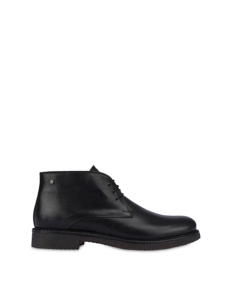 Gentlemen's Club desert boot in calf leather BLACK