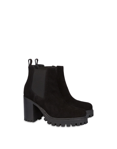 Moscow leather ankle boots BLACK
