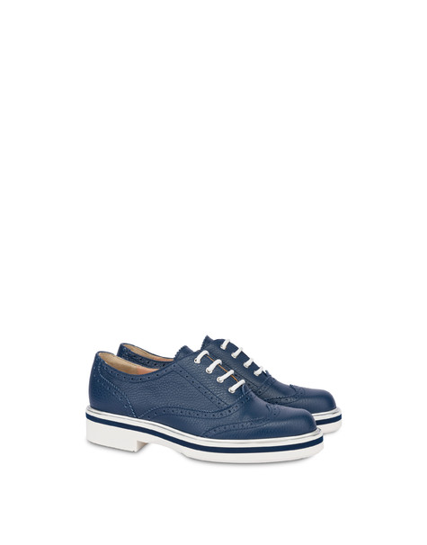 Cozy Tea oxford shoes in calfskin BLUEBERRY
