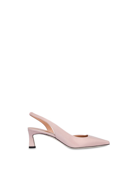 Cote d'Azure slingbacks in patent leather PEONY