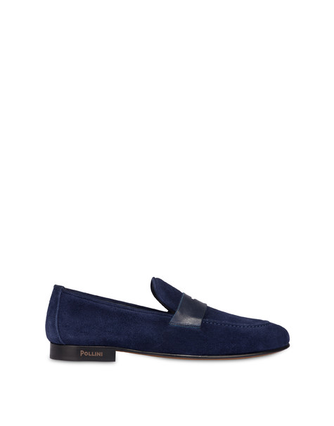 Saint Paul the Vence crust loafers BLUEBERRY