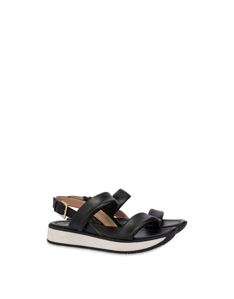 Walk In Nature nappa leather sandals BLACK