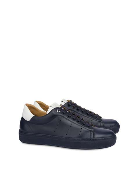 Tennis Club unlined calfskin sneakers BLUEBERRY/WHITE