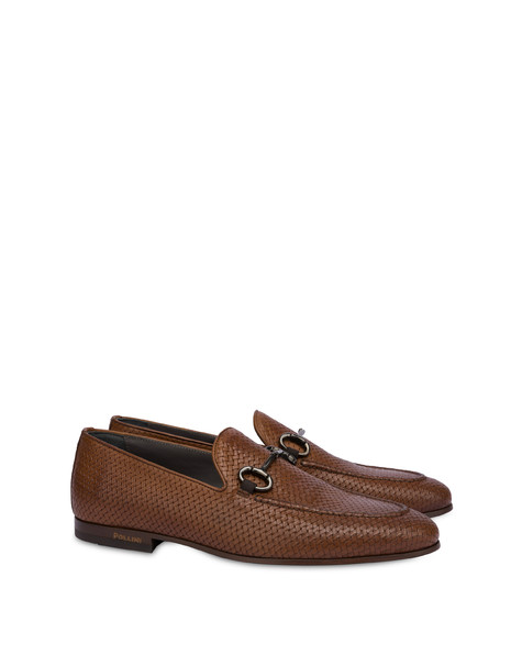 1920s woven calfskin loafers EARTH