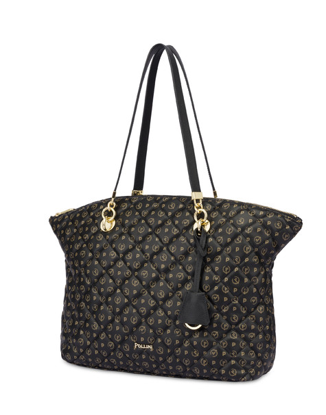 Heritage Matelassé Tote Bag Black/black