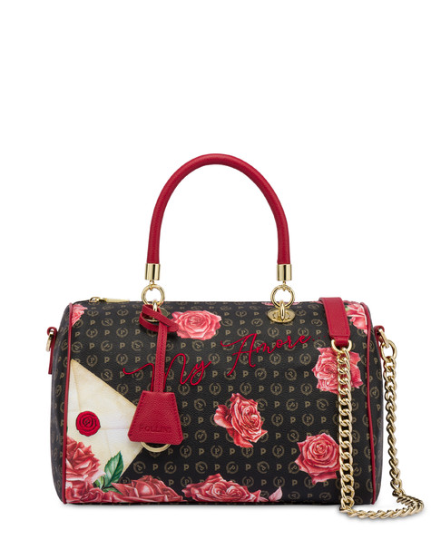 Borsa bauletto Heritage My Amore NERO/ROSSO