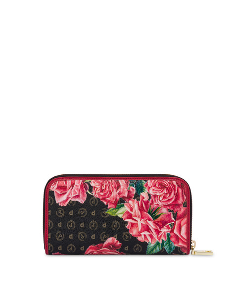 Portafoglio zip around Heritage My Amore NERO/ROSSO