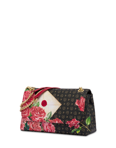 Borsa a spalla Heritage My Amore NERO/ROSSO