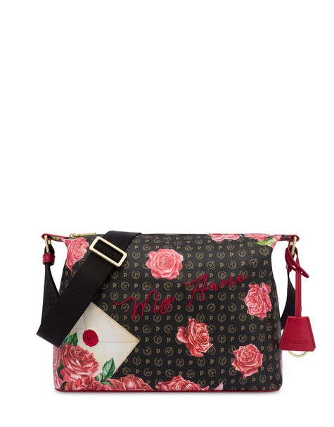 Borsa a spalla Heritage My Amore NERO/ROSSO