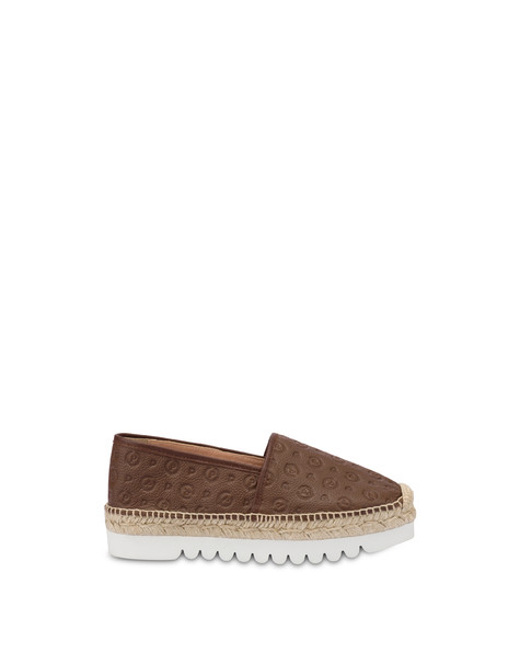 Espadrilles Heritage Logo Embossed BRAUN