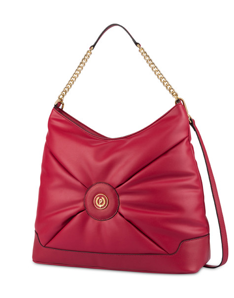 Super Soft Puffy hobo bag RED/RED