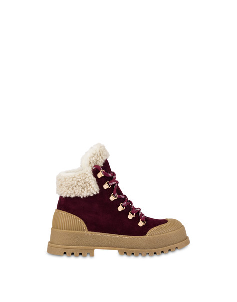 Made For Walking walking boots in crust leather BORDEAUX/BEIGE