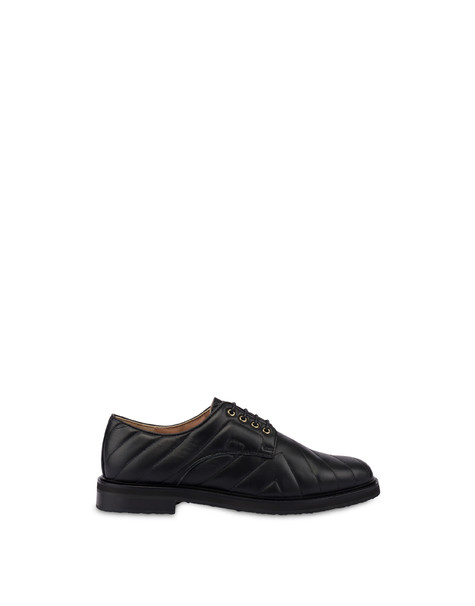 Derby in quilted nappa leather Soft Touch BLACK
