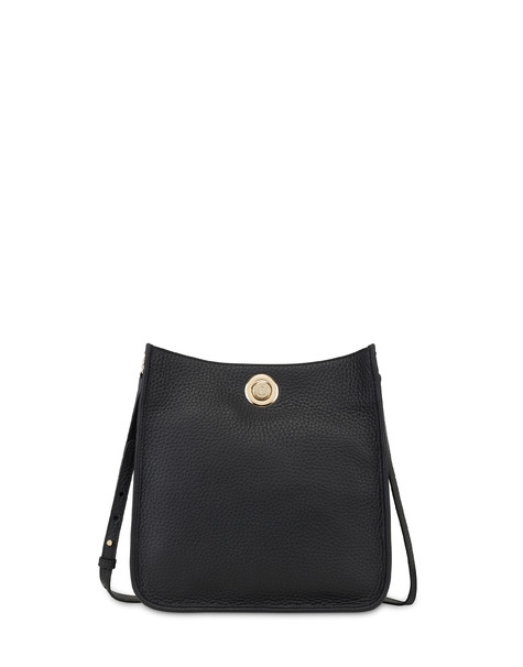 Lena shoulder bag in calfskin BLACK