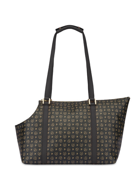 Heritage Pet Collection Double Handle Carrier Black black Pollini