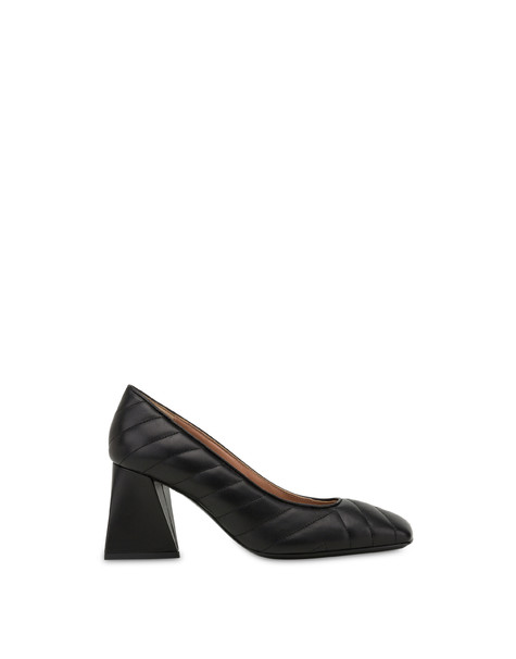 Soft Touch Quilted Nappa Leather Pumps BLACK