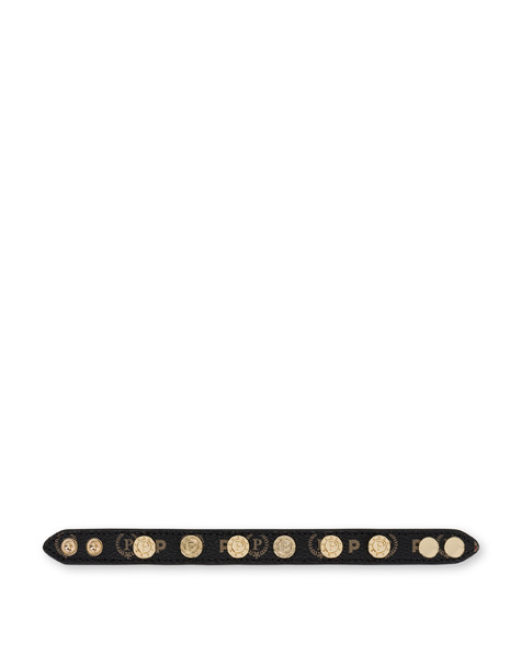 Heritage Bijoux stud bracelet BLACK/LAKY RED