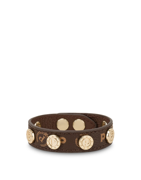 Bracciale Con Borchie Heritage Bijoux Marrone/marrone