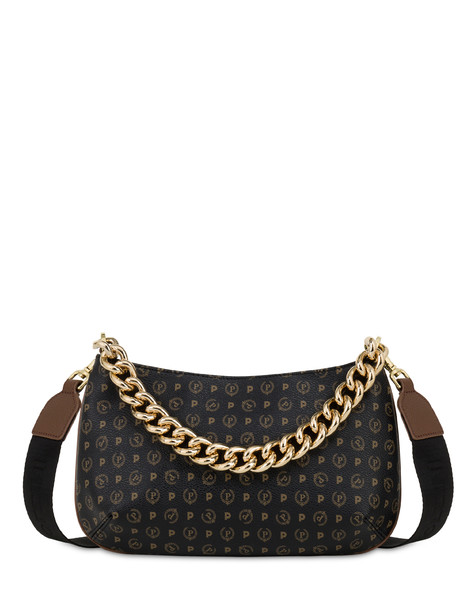 Heritage Logo Classic Crossbody Bag Black/brown