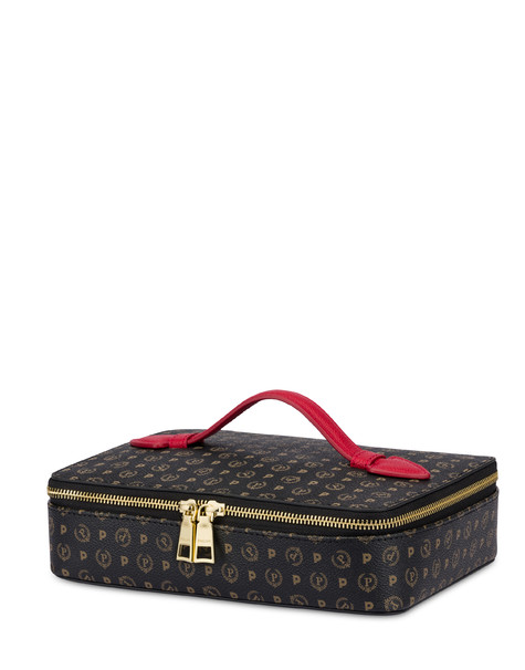 Heritage Small Beauty Bag BLACK/LAKY RED