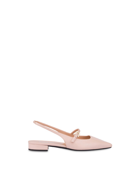 Ballerine slingback in nappa Cote d'azur NUDE