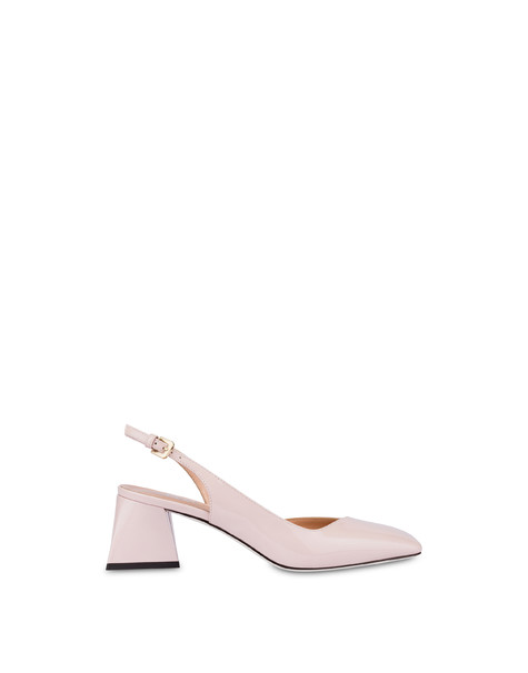 Slingback in vernice Like A Pyramid NUDE