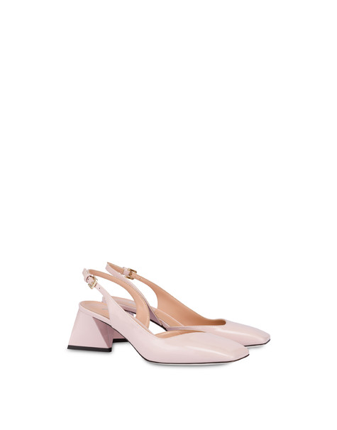 Slingback in vernice Like A Pyramid NUDE