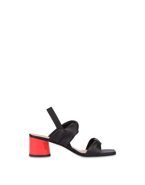 Sandali in nappa Soft Spring NERO/GERBERA