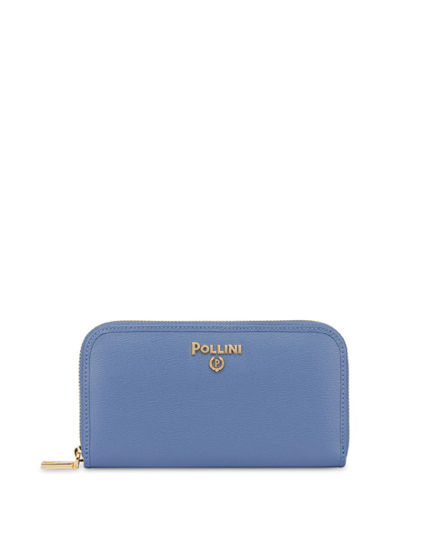 Zip around wallet with logo SKY