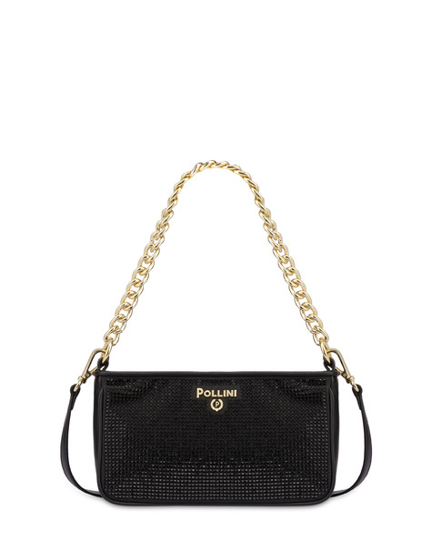 Bling Bling rhinestone shoulder bag BLACK/BLACK