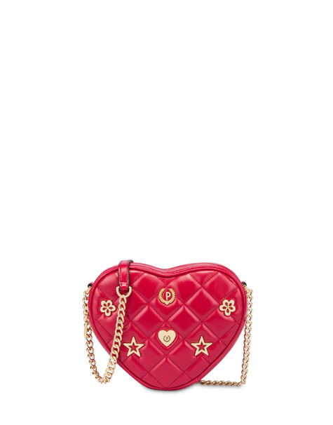 Borsa cuore a tracolla Joyfull Quilting ROSSO