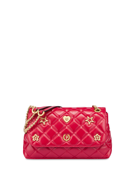 Borsa a spalla matelassé Joyfull Quilting ROSSO