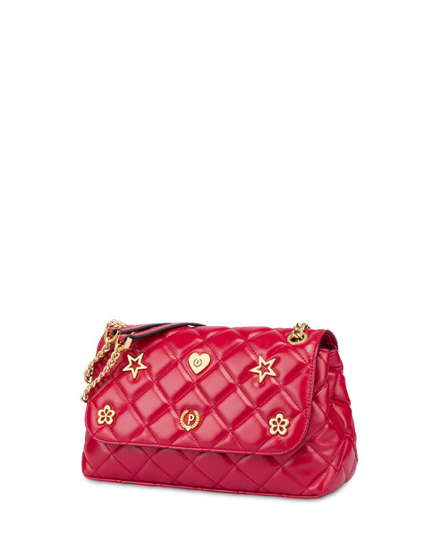 Borsa a spalla matelassé Joyfull Quilting ROSSO