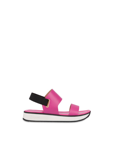 Sandalo in vitello con elastico Walk In Nature BOUGANVILLE/NERO