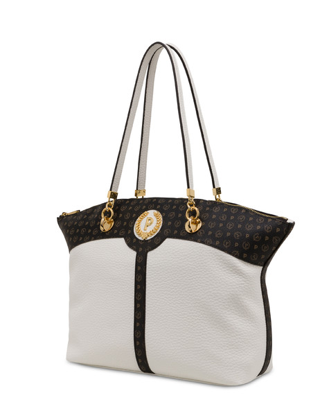 Royal Laurel tote bag WHITE/BLACK