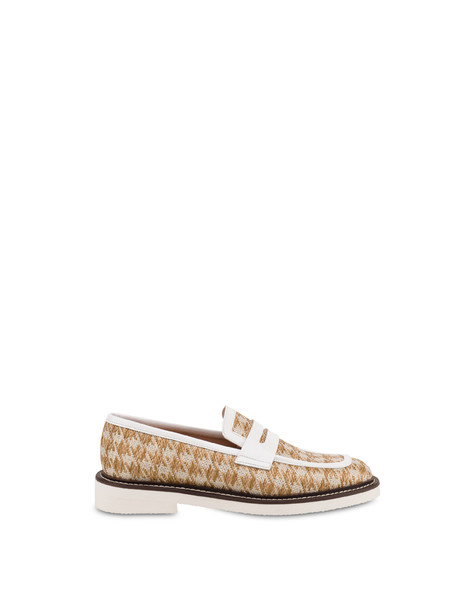 Mocassini Pied de Poule Lollipop SAND/BIANCO