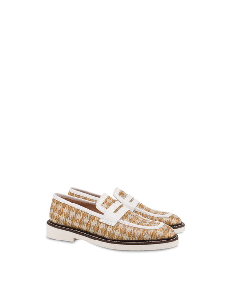 Mocassini Pied de Poule Lollipop SAND/BIANCO