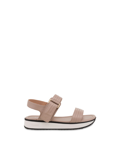 Walk In Nature nappa leather sandals NUDE