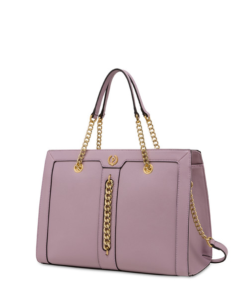 Glam double handle bag with chain LILAC