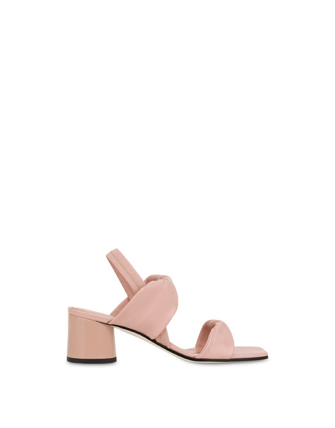 Sandali in nappa drappeggiata Soft Spring NUDE/NUDE