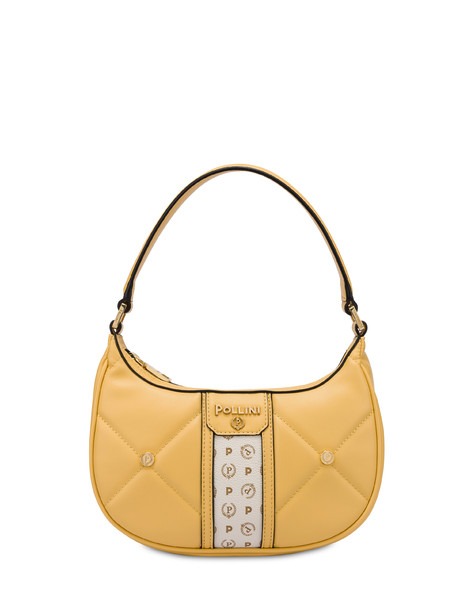 Chesterfield matelassé small hobo bag YELLOW/IVORY