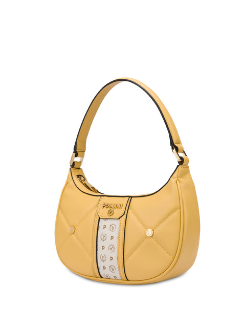 Chesterfield matelassé small hobo bag YELLOW/IVORY