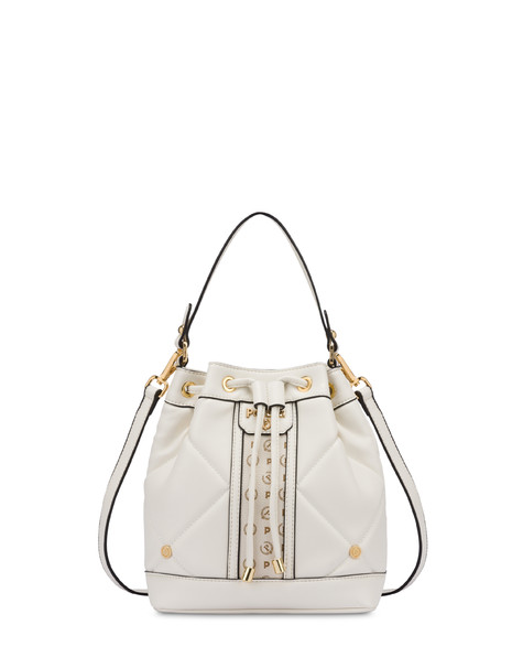 Chesterfield matelassé bucket bag IVORY/IVORY